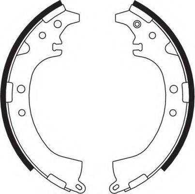 FERODO FSB564 Комплект тормозных колодок