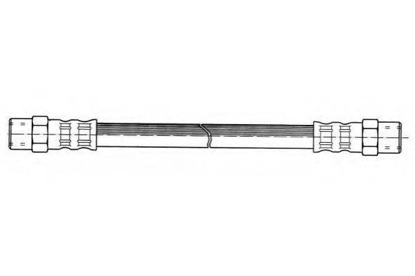 FERODO FHY2040 Тормозной шланг