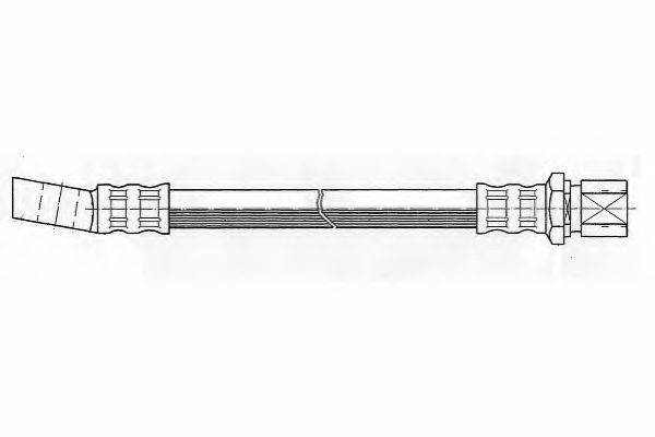 FERODO FHY2053 Тормозной шланг