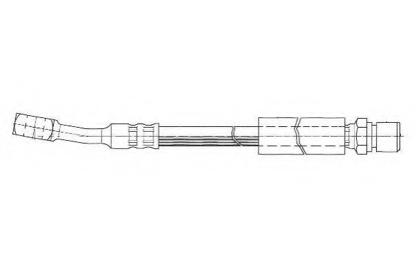 FERODO FHY2092 Тормозной шланг