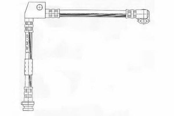 FERODO FHY2094 Тормозной шланг