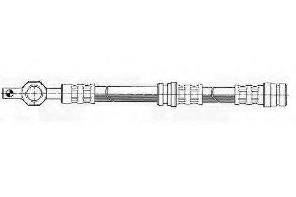 FERODO FHY2154 Тормозной шланг