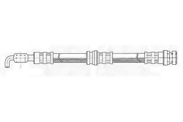 FERODO FHY2221 Тормозной шланг