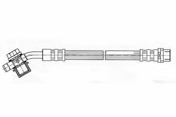 FERODO FHY2247 Тормозной шланг