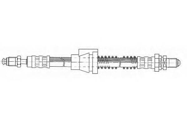 FERODO FHY2287 Тормозной шланг