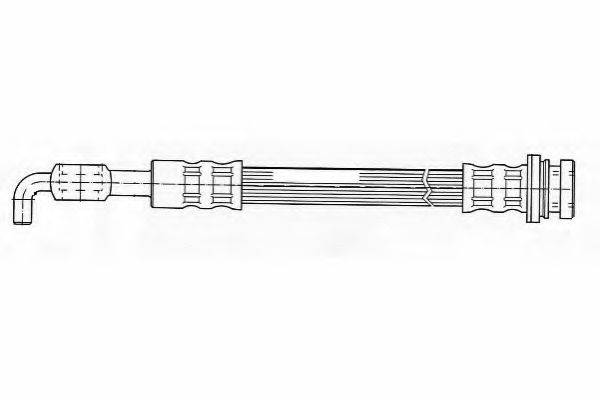 FERODO FHY2306 Тормозной шланг