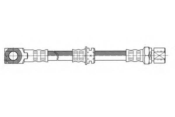 FERODO FHY2330 Тормозной шланг