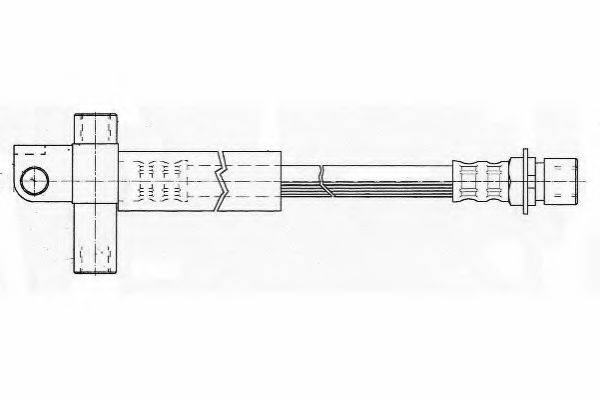 FERODO FHY2342 Тормозной шланг