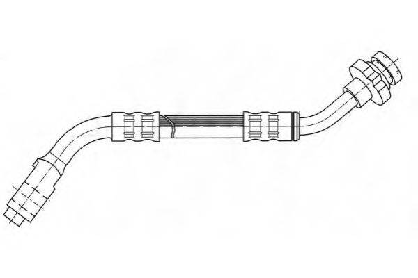 FERODO FHY2348 Тормозной шланг