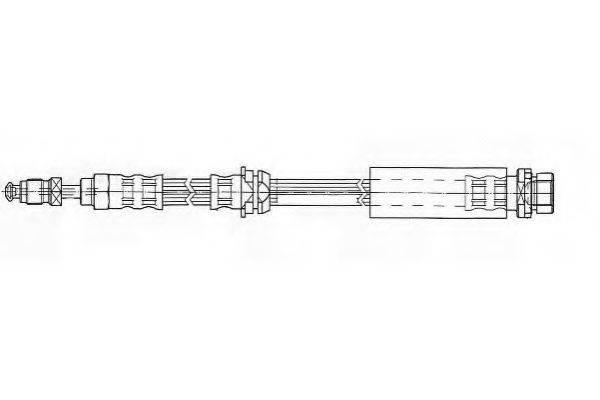 FERODO FHY2480 Тормозной шланг