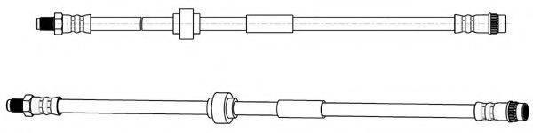 FERODO FHY2684 Тормозной шланг