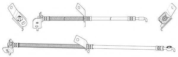 FERODO FHY2706 Тормозной шланг