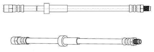 FERODO FHY2744 Тормозной шланг