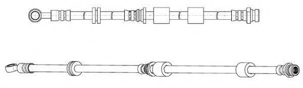 FERODO FHY2747 Тормозной шланг