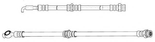 FERODO FHY2754 Тормозной шланг