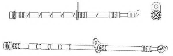 FERODO FHY2829 Тормозной шланг