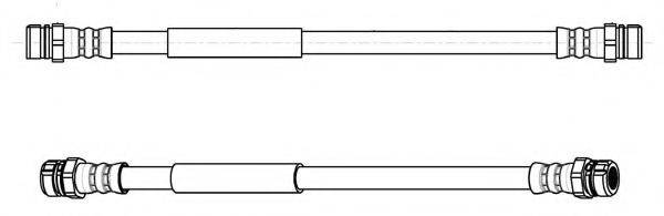 FERODO FHY2841 Тормозной шланг