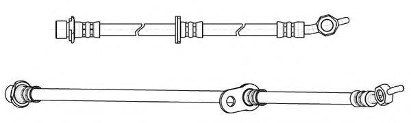 FERODO FHY2843 Тормозной шланг