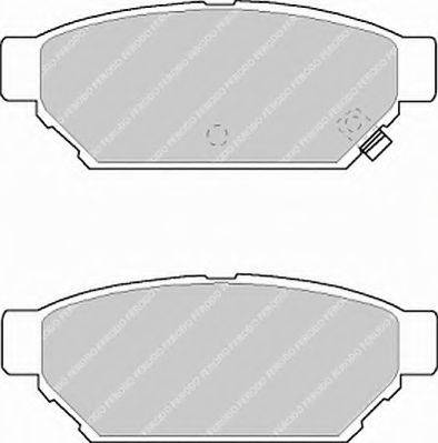 FERODO FSL1013 Комплект тормозных колодок, дисковый тормоз