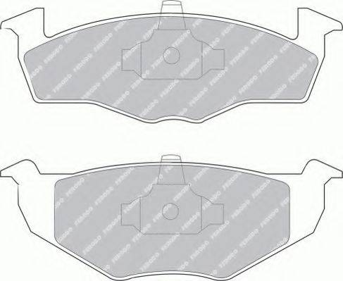 FERODO FSL1054 Комплект тормозных колодок, дисковый тормоз