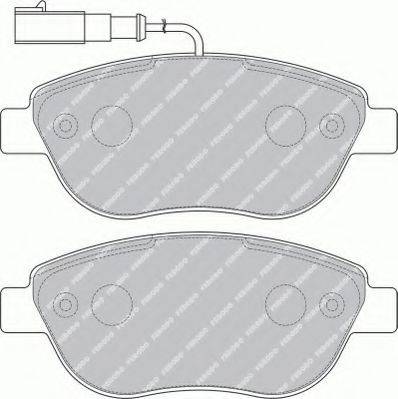 FERODO FSL1467 Комплект тормозных колодок, дисковый тормоз