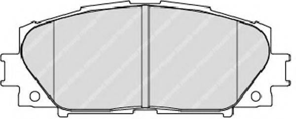 FERODO FSL1829 Комплект тормозных колодок, дисковый тормоз