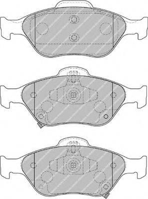 FERODO FSL1890 Комплект тормозных колодок, дисковый тормоз