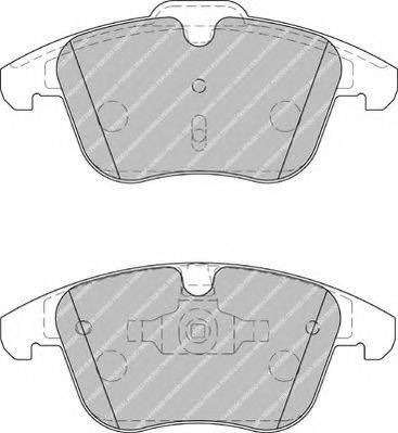 FERODO FSL1897 Комплект тормозных колодок, дисковый тормоз