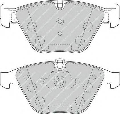 FERODO FSL4191 Комплект тормозных колодок, дисковый тормоз