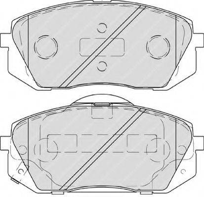 FERODO FSL4194 Комплект тормозных колодок, дисковый тормоз