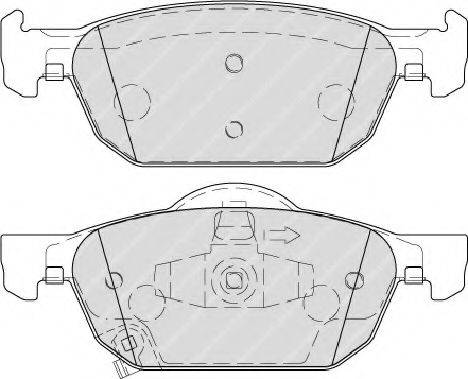 FERODO FSL4269 Комплект тормозных колодок, дисковый тормоз