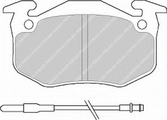 FERODO FSL440 Комплект тормозных колодок, дисковый тормоз