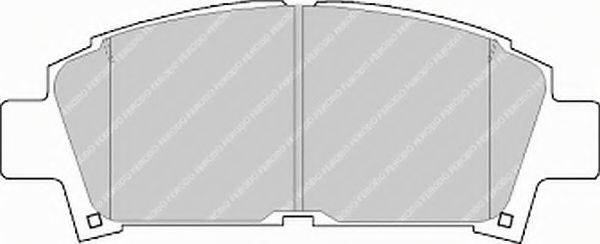 FERODO FSL928 Комплект тормозных колодок, дисковый тормоз