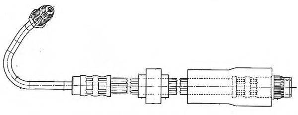 FERODO FHY3011 Тормозной шланг