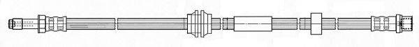 FERODO FHY3186 Тормозной шланг
