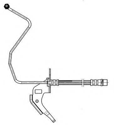 FERODO FHY3055 Тормозной шланг