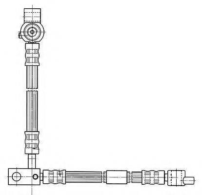 FERODO FHY3180 Тормозной шланг