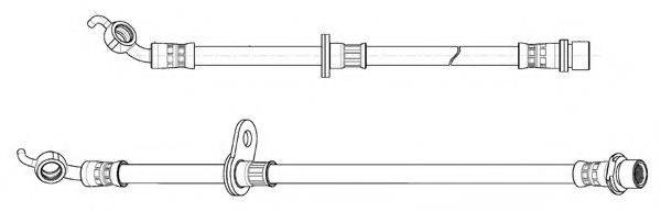 FERODO FHY3298 Тормозной шланг