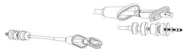 FERODO FCC422809 Трос, управление сцеплением