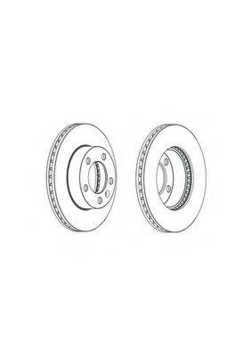 FERODO DDF1974C Тормозной диск