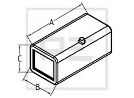 PE AUTOMOTIVE 01903100A Топливный бак