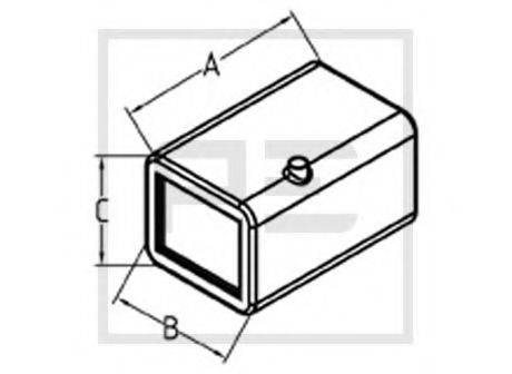 PE AUTOMOTIVE 01903500A Топливный бак