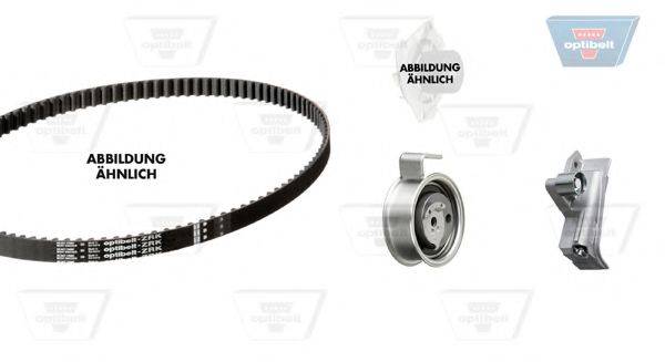 OPTIBELT KT1233W2 Водяной насос + комплект зубчатого ремня