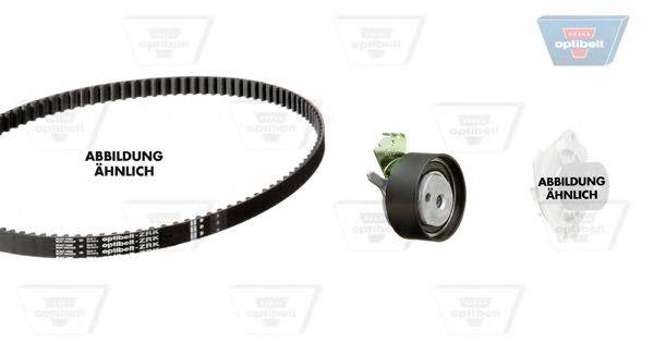 OPTIBELT KT1398W2 Водяной насос + комплект зубчатого ремня
