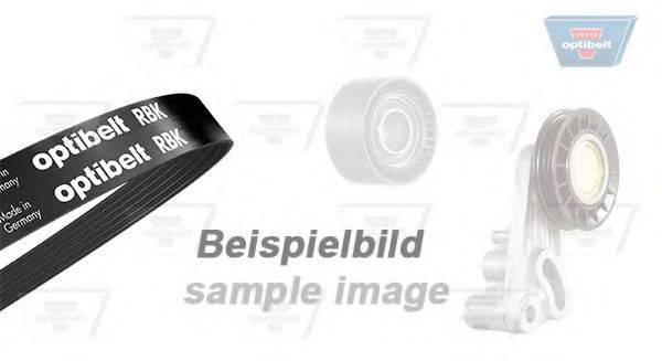 OPTIBELT 6PK1070KT1 Поликлиновой ременный комплект