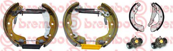 BREMBO K15002 Комплект тормозных колодок