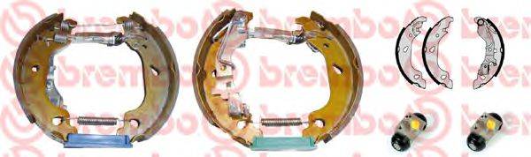 BREMBO K23047 Комплект тормозных колодок