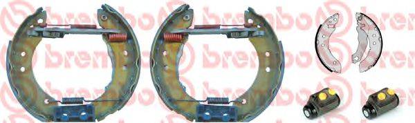 BREMBO K24007 Комплект тормозных колодок