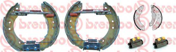 BREMBO K24016 Комплект тормозных колодок