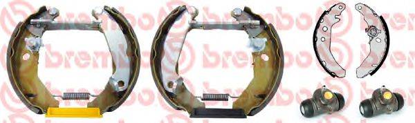 BREMBO K24029 Комплект тормозных колодок